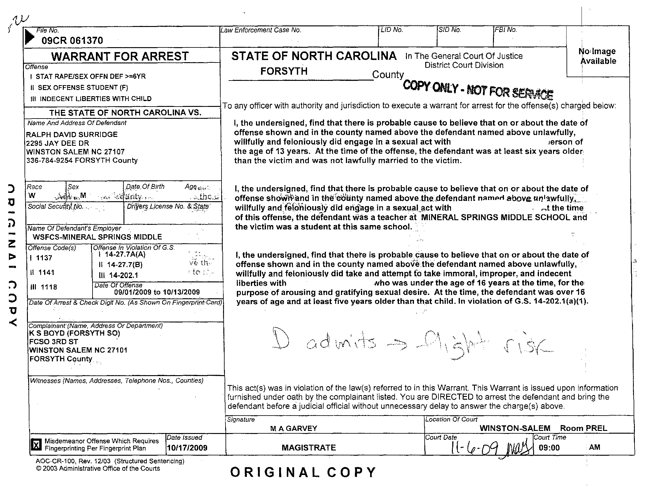 Copy of surridge ralph david arrest warrant1.png