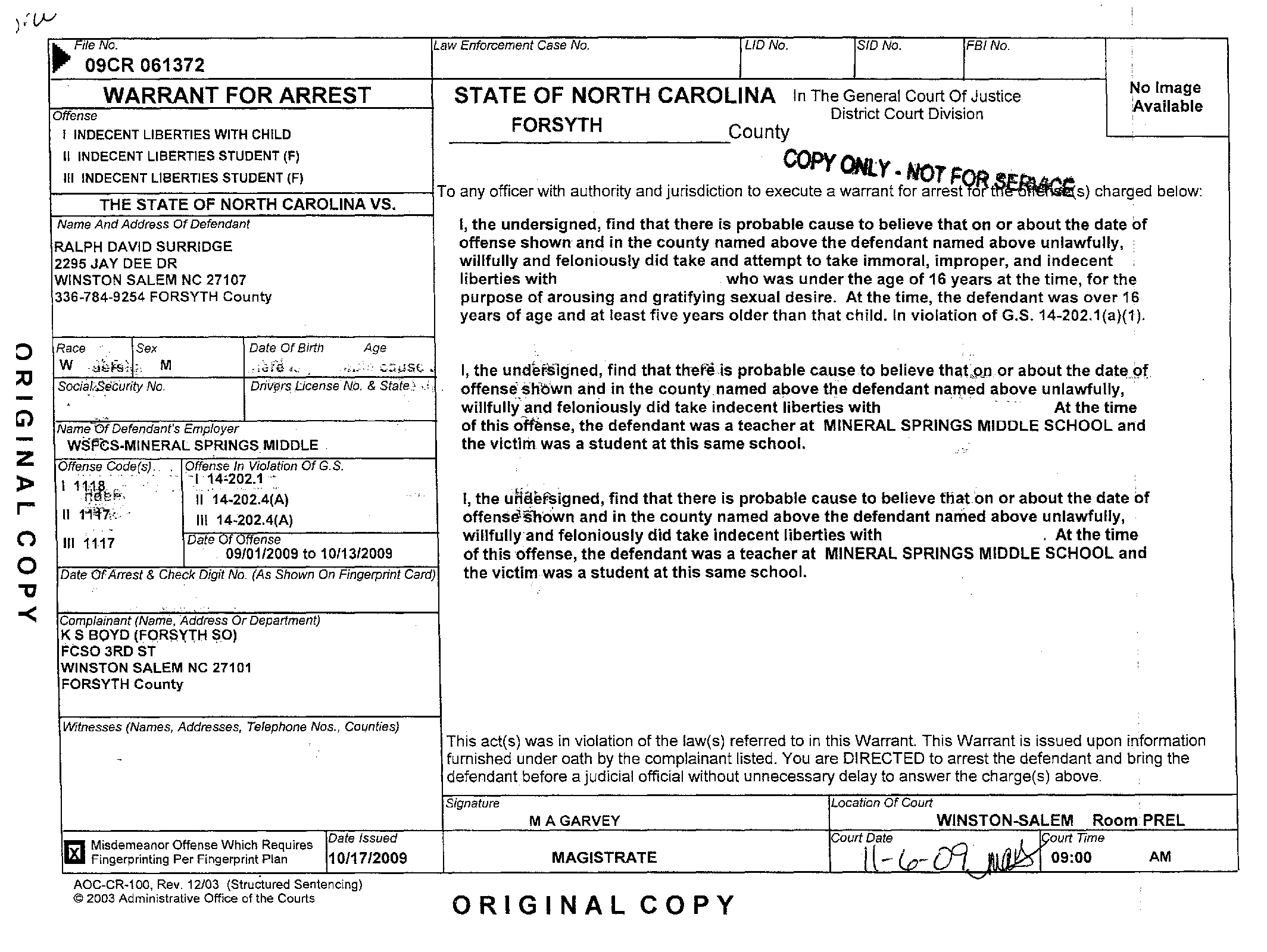 Copy of surridge ralph david arrest warrant3.png
