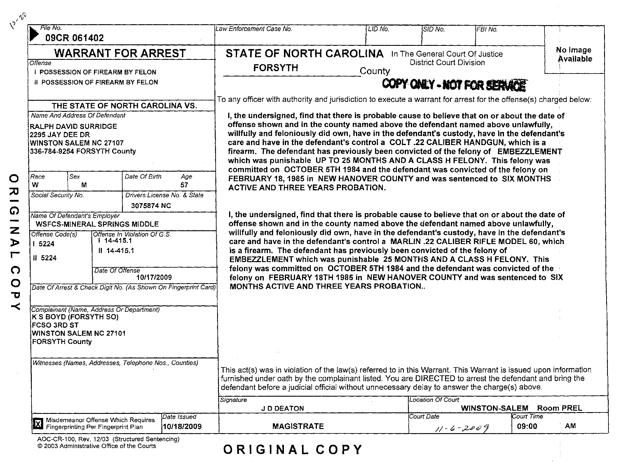 Copy of surridge ralph david arrest warrant6.png