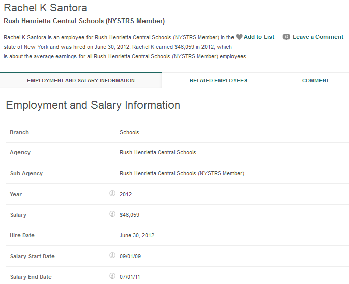 Santora Rachel Employment Salary Info.png